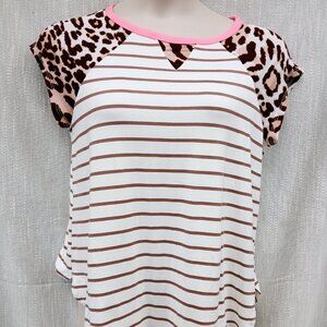 EMERALD WOMENS TOP SHIRT SIZE MEDIUM